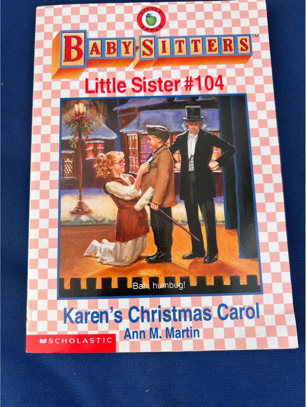 Baby-Sitters Little Sister 104 Karen's Christmas Carol book